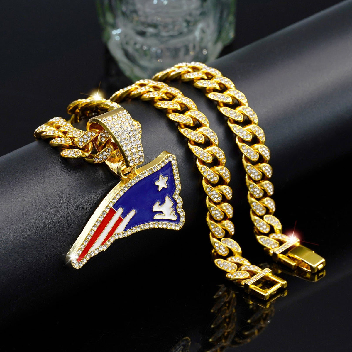 🔥 LAST DAY: Up to 63% OFF – NFL Team Pride Gem Chain Necklace
