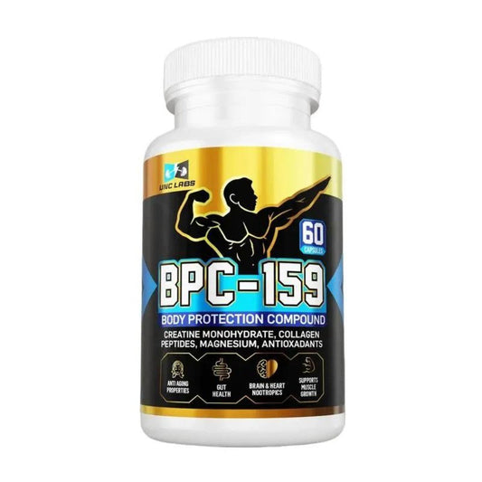 Creatine & Collagen Peptide Capsules for Muscle & Joint Support, 60ct